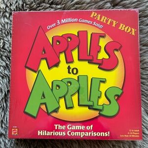 Apples to Apples Party Box factory Sealed box NWOT